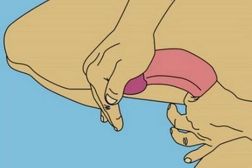 flexing the penis to enlarge the head