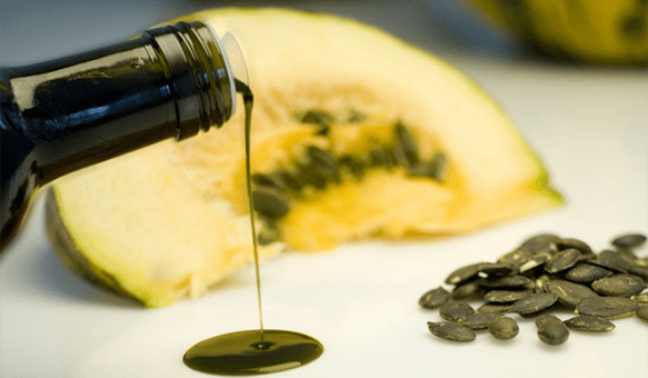 Pumpkin oil has a beneficial effect on a man's prostate